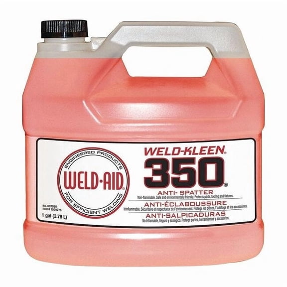 Weld-Aid Weld Kleen Anti-Splatter, 350, Bottle, 1 gal 007090