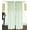 Beige, variant on Ruffled Pleated Window Curtain Grommet Solid Panel