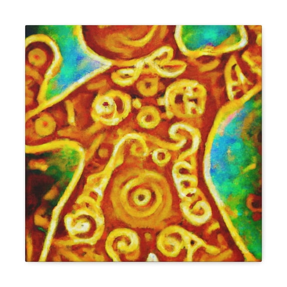 Gingerbread Man Reflection - Canvas