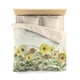 thumbnail image 1 of Funda Nórdica de Microfibra Campo de Girasoles en Amarillo, 1 of 3