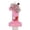 A, variant on Number Birthday Candle for Cake Topper Decoration Pink Crown Theme Birthday Milestone Party Celebration Decoration Number 0