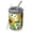 Yellow Sunflower Seed, variant on 12oz Coffee Tumblers Black White Checker Sunflower Pattern Stainless Steel Vacuum Insulated Travel Tumbler Coffee Cups Mug with Lid and Straw with Cleaning Brush for Cold & Hot Drinks
