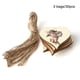thumbnail image 2 of Corazones de madera para artesanías, ornamentos colgantes pulidos, colgante, amor, forma de corazón, cortes de arte del agujero para la fiesta de bodas DIY 30pcs tholdsy HA011941-02, 2 of 7