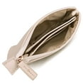thumbnail image 4 of Julia Buxton Women's Pleated Coin Pouch, White Pepper, 4 of 5