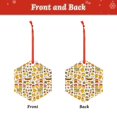 thumbnail image 2 of Sikiie Bees And Honey 1 Acrylic Christmas Ornament Pendant Christmas Ornaments Hanging Ornament for Christmas Winter New Year Party -Hexagon, 2 of 7