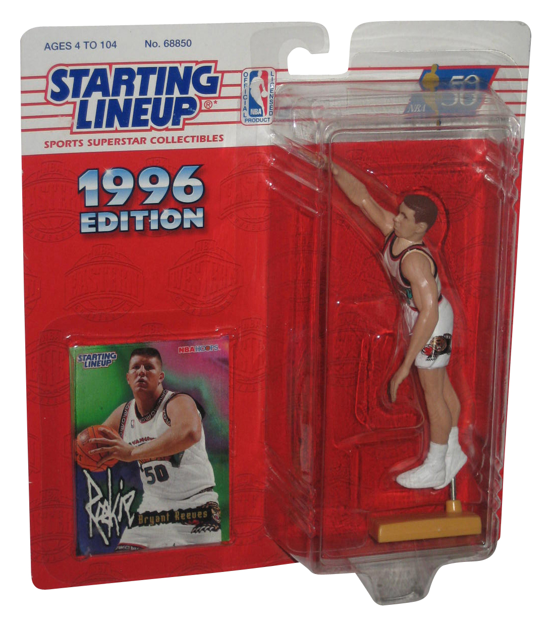 NBA Basketball Starting Lineup (1996) Bryant Reeves Figure