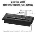 thumbnail image 4 of Small Paper Shredder for Home, 6 Sheet Strip Cut Paper Shredder Without Basket,Portable Shredder Extendable Arm Design with Overheat Protection for Home Office, 4 of 8