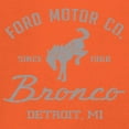 thumbnail image 3 of Ford Motor Co Bronco Detroit MI T-shirt Vintage Truck Since 1966 4x4 Off Road Adventure Classic Car Fan Men's Tee, 3 of 7