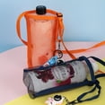 thumbnail image 4 of Sport Outdoor Camping Mesh Umbrella Storage Cup Accessories Water Bottle Cover Visible Bag Cup Sleeve Pouch Water Cup Bag ORANGE, 4 of 6
