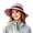 Pink, variant on Women's Waterproof Bucket Hat with Sun Protection, Adjustable Chin Strap Outdoor Sun Hat for Hiking and Travel