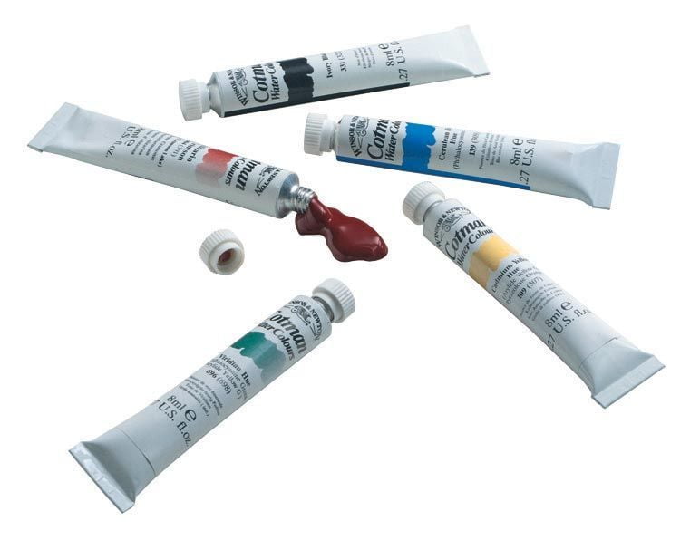 Winsor & Newton Cotman Watercolor, 8ml Tube, Burnt Sienna