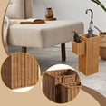 thumbnail image 4 of Umbrella Stand Storage Basket Tall Square Imitation Rattan PE Material for Hotel Lobby Office Entry, 4 of 7