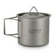 thumbnail image 2 of Kit de taza de titanio Copa de titanio ultraligera portátil para acampar al aire libre Tapa de agua de campo de campo , con manillable 300ml / 350ml / 450ml / 550ml / 650ml / 750ml, 2 of 7