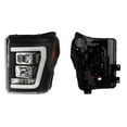 thumbnail image 2 of AKKON - For 2011-2016 Ford F250 F350 F450 F550 Superduty LED Tube Black Projector Headlights Driver+Passenger Pair, 2 of 7