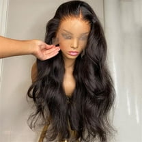 30Inch 13X4 13X6 Transparent Body Wave Lace Front Wig Human Hair for Black Women Pre Plucked 360 Brazilian Lace Frontal Wigs