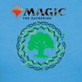 thumbnail image 3 of CafePress - Magic Green Mana Symbol T Shirt - Women's Traditional Fit Dark T-Shirt, 3 of 4