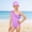 Purple, variant on Girls Swim Suit 1 Piece Swimsuit Quick Drying Bikini Swimwear 13-14 Years