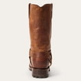 thumbnail image 4 of Men's Stetson Heritage Harness Biker Leather Boots Handcrafted Brown, 4 of 7