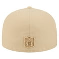 thumbnail image 4 of Men's New Era  Light Beige Denver Broncos Color Pack A-Frame 59FIFTY Fitted Hat, 4 of 5