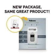 Fellowes Microshred Automatic Reverse Functionality Micro Cut Shredder White, 1 Pack