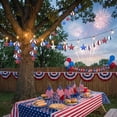thumbnail image 4 of 4th of July Tree Decorations, Independence Day Decorations, Patriotic Ornaments Set with Red White Blue Stars, for Labor Day, Memorial Day Home Party Tree Decor, 18pcs, 4 of 6