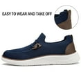 thumbnail image 2 of Yytlch Men's Casual Loafers Soft Slip On Walking Shoes Low-Top No Shoelaces Office Commuting, 2 of 7