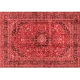 thumbnail image 1 of Ahgly Company Indoor Rectangle Medallion Red Traditional Area Rugs, 7' x 9', 1 of 4