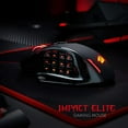 thumbnail image 2 of Redragon M913 Impact Elite Wireless Gaming Mouse, 16000 DPI Wired/Wireless RGB Gamer Mouse with 16 Programmable Buttons, 45 Hr Battery and Pro Optical Sensor, 12 Side Buttons MMO Mouse, 2 of 5