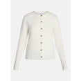thumbnail image 5 of Time and Tru Women's Puckered Stitch Cardigan Sweater, Lightweight, Sizes XS-XXXL, 5 of 5
