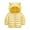 Yellow, variant on XBASW 1-5T Toddler Dazzle Color Winter Jacket Baby Hooded down Cotton Coat Jacket for Girls Boys Padded Puffer Warm Outerwear