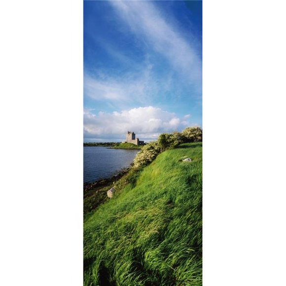 Posterazzi DPI1807622 Dunguaire Castle Kinvara Co Galway Ireland Poster Print by The Irish Image Collection, 14 x 33