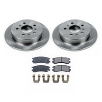 Ultimate Brakes Rear Ceramic Brake Pad and Rotor Kit with Hardware WM80594