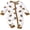 Silver, variant on RUINIXCW Newborn Baby Boy Girl Football Outfit Romper Infant Baby Boys Girls Fall Spring Winter Clothes Rugby Print Long Sleeve Zipper Jumpsuits