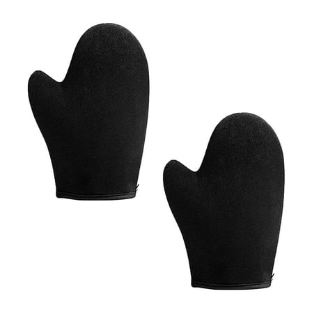 TELOLY Tanner Mitt High-Quality Flocking Material Waterproof And Moisture-Proof Design Flocking Tanning Mitts Even Application Multi-Functional Use Beach Gloves Tanning