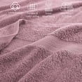 thumbnail image 4 of LANE LINEN 100% Ring Spun Cotton Towel Set of 24 - Cozy Everyday Softness, Soft, Durable & Absorbent - Wishful Mauve, 4 of 9