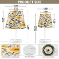 thumbnail image 2 of Table Lamp Medium 7.9x11.8 Inches Table Lamps Night Light Tools & Home Improvement Bedroom Lamp Guest Room Lamp Study Lamp Office Lamp Beautiful Yellow Flowers Seamless, 2 of 7