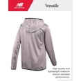 thumbnail image 4 of Sudadera New Balance Performance Fleece para niños de 8 a 12 años, color gris, 4 of 7