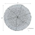thumbnail image 2 of Christmas Perlé Rond Rond Blanc - Ensemble De 6, 2 of 3