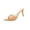 Beige, variant on Patent Pointed Toe Heel Mules For Women Slip On Comfort Dressy Evening Casual Footwear