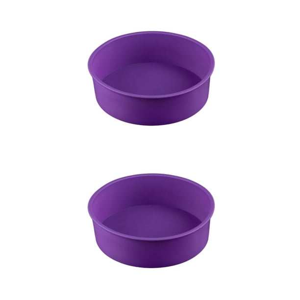 Molde de silicona Injueey para pasteles de Boda y cumpleaños reutilizable lavable color Rojo Azul Púrpura