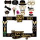 thumbnail image 1 of 2023 Feliz Año Nuevo Decoración de fiesta Photo Booth Props Suministros con marco de papel (paquete de 15), 1 of 5