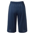 thumbnail image 3 of XIAONU Women's Quick Dry Athletic Capri Shorts Zipper-Pocket Workout Gym Knee-Length Pants, 3 of 8