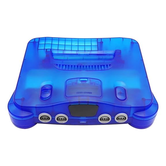 N64 Personalizado Cambia Tu Carcasa Transparente con Estilo