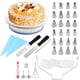 thumbnail image 1 of Soporte para plato giratorio para pasteles, plato giratorio para decoración de pasteles con glaseado, bolsa para glaseado y juego de puntas, espátula para glaseado y herramienta de repostería más suave. Sincero Electrónica, 1 of 5