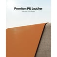 thumbnail image 2 of 23.6" x 13.8" Leather Desk Pad Protector, Office Desk Mat, Large Mouse Pad, Non-Slip PU Leather Desk Blotter, Laptop Desk Pad, Waterproof Desk Writing Pad for Office and Home, 2 of 9