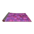 thumbnail image 2 of Ahgly Company Indoor Rectangle Abstract Purple Contemporary Area Rugs, 2' x 3', 2 of 4