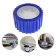 thumbnail image 1 of Minkissy Boat Trailer Guide Wheel Blue PVC Sturdy Ribbed Roller Smooth Friction Reducing, 1 of 6
