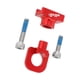 thumbnail image 2 of Tensor de cadena de bicicleta, ajustador de cadena de una sola velocidad, marco de perno de ajuste compacto Rojo Zulema Tensor de cadena, 2 of 8
