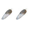 thumbnail image 1 of (2-Pack) Rinsvye Cute Fox Tail Keychain Ring for Keys Pendant Women Key Ring Womens Wallet Holder Pompoms Key Chains Wallet with Key Ring for Women Wrist Lanyard with Wallet Large Keys, 1 of 5