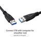 thumbnail image 3 of Cable de Extensión USB 3.0 Macho a Macho Cable Tipo A, 3 of 8